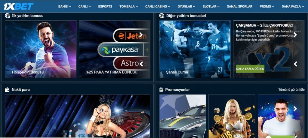 Bahisçiler 1xbet programı