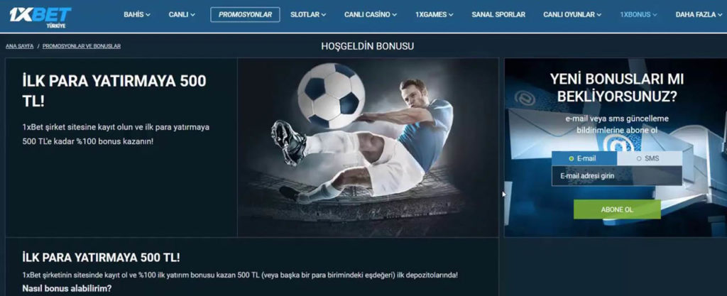 1xBet Lübnan bet