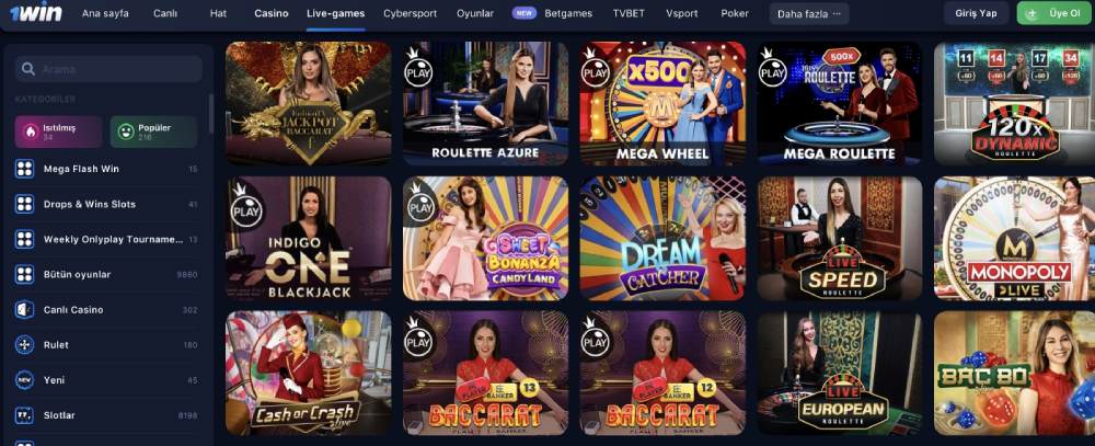 Bonus Denemeleri Bahis Şirketleri Sunuyor - 1Win Bonus